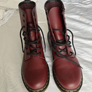 Dr Marten Cherry Red Boots